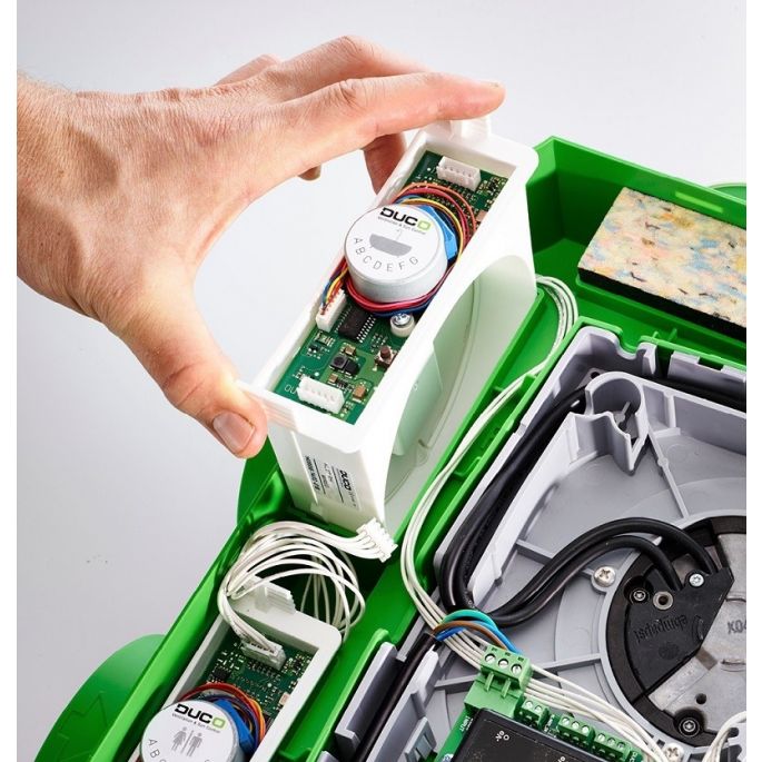 Duco vocht regelklep | 50m³/h | geschikt voor badkamer en wasruimte | 0000-4163