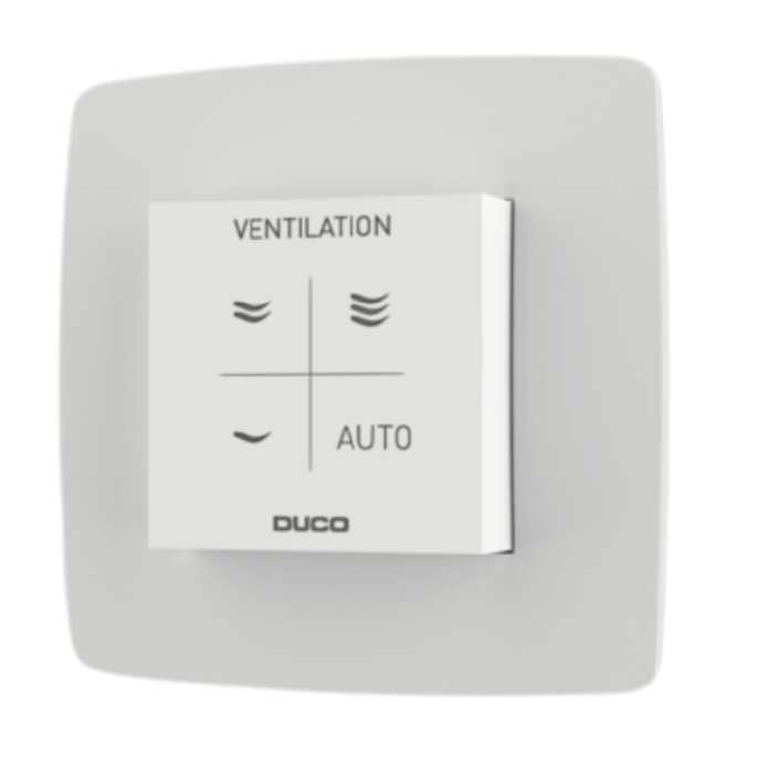Duco vocht ruimtesensor | RF 230V | wit | 0000-4606