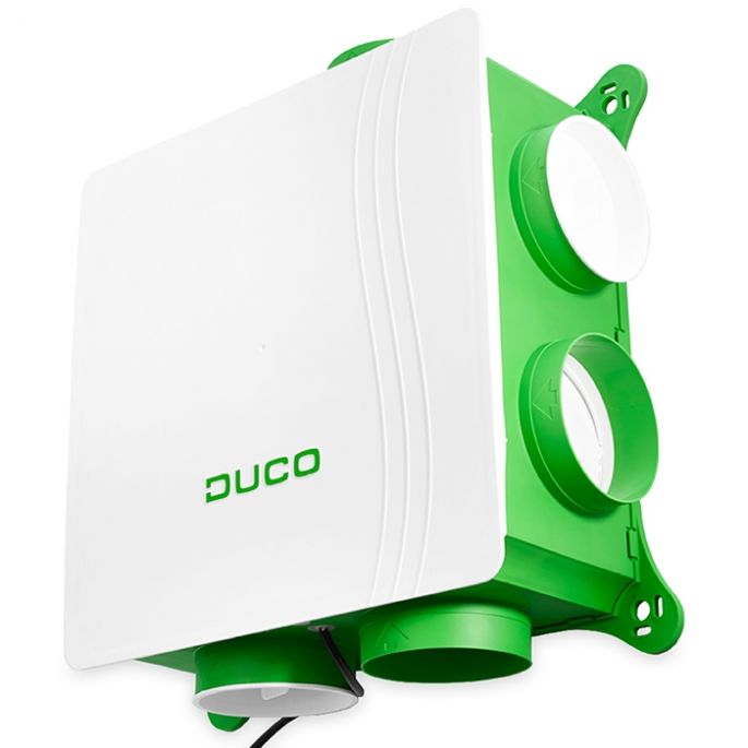 DucoBox Silent woonhuisventilator | systeem C | 400 m3/h | randaarde stekker | 0000-4215