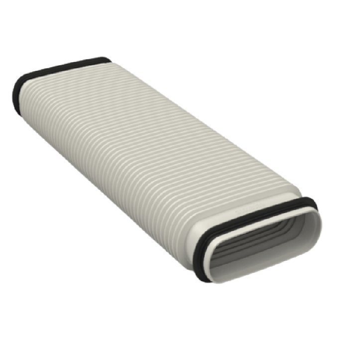 Renson EasyFlex - Flexibel koppelstuk - 40cm - voor kanaal en hulpstuk Renson EasyFlex - Flexibel koppelstuk - 40cm - voor kanaal en hulpstuk