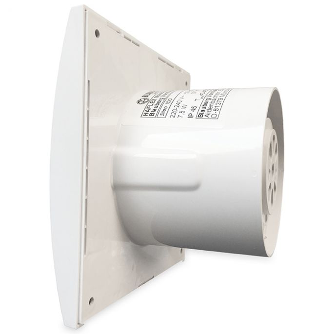 Blauberg badkamerventilator | SILEO100IR | diameter 100 mm | met timer en bewegingssensor