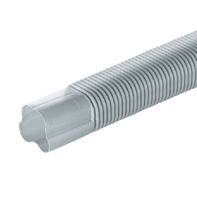 Airco flexibele goot | grijs | lengte 500 mm Airco flexibele goot | grijs | lengte 500 mm