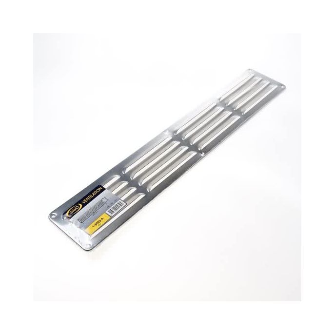 Aluminium schoepenrooster opbouw 500 x 90mm - ALU (1-5009A)
