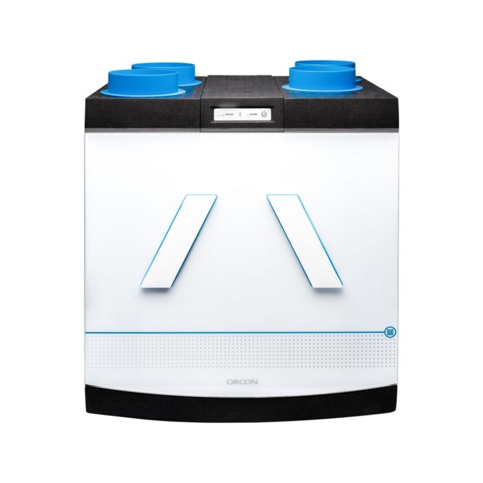Orcon HRC-300 MaxComfort Healthline WTW unit - 300m3/h - Met voorverwarmer
