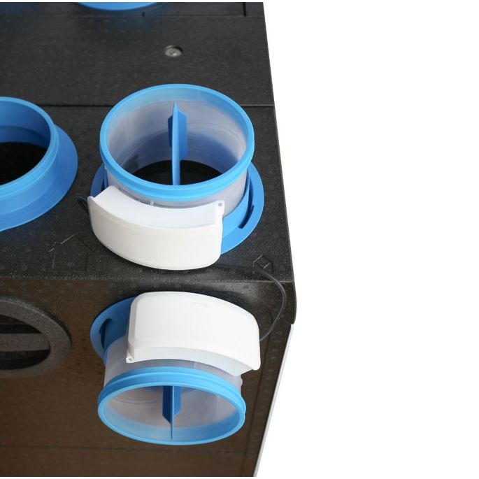 Orcon HRC-425 SmartComfort WTW unit - 425m3/h - Met 2- zoneregeling & voorverwarmer