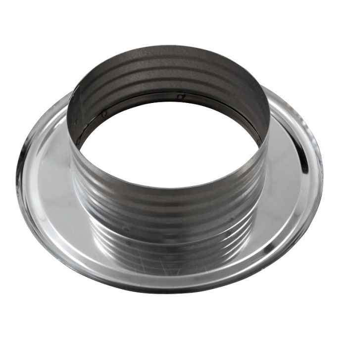 Afwerkrozet | diameter 150 mm | RVS Afwerkrozet | diameter 150 mm | RVS