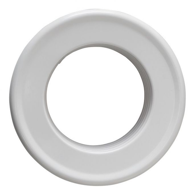 Afwerkrozet | diameter 100 mm | wil aluminium