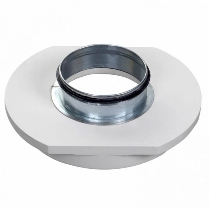 CIRCLE - Instucbaar frameloos ventiel - Ø125mm - TOEVOER & AFVOER CIRCLE - Instucbaar frameloos ventiel - Ø125mm - TOEVOER & AFVOER