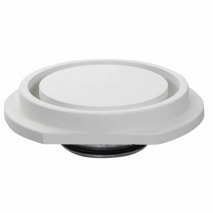 CIRCLE - Instucbaar frameloos ventiel - Ø100mm - TOEVOER & AFVOER CIRCLE - Instucbaar frameloos ventiel - Ø100mm - TOEVOER & AFVOER