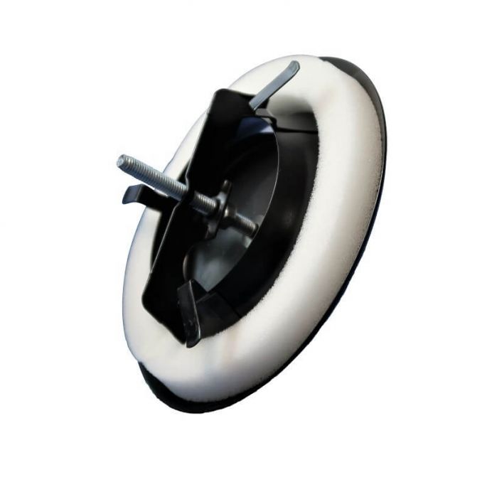 Luchtventiel | afvoer | diameter 100 mm | met bus | zwart Luchtventiel | afvoer | diameter 100 mm | met bus | zwart