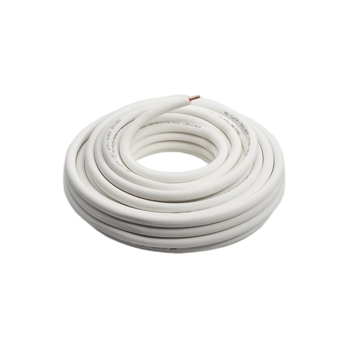 Koperen koelleiding | geïsoleerd | 3/8 inch | lengte 25 meter Koperen koelleiding | geïsoleerd | 3/8 inch | lengte 25 meter