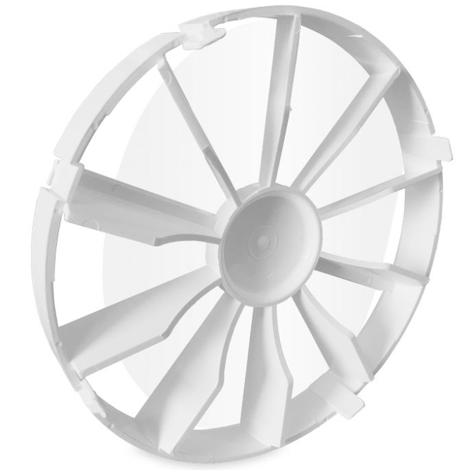 Kunststof terugslagklep | diameter 100 mm | in kanaal
