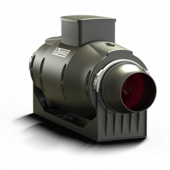 Vortice buisventilator LINEO 100 'QUIET' - aansluiting 100mm - 3 standen AAN/UIT