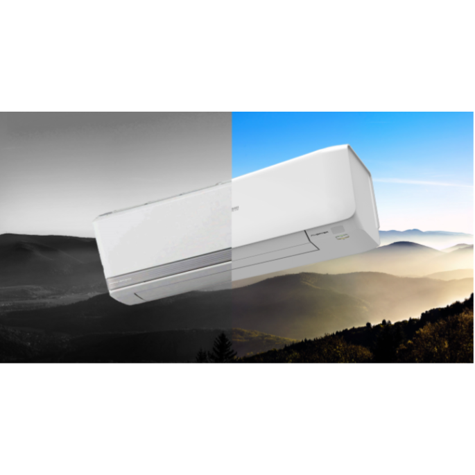 Mitsubishi SRK/SRC airco wandmodel 2.0 Kw | binnen + buitenunit | split-unit