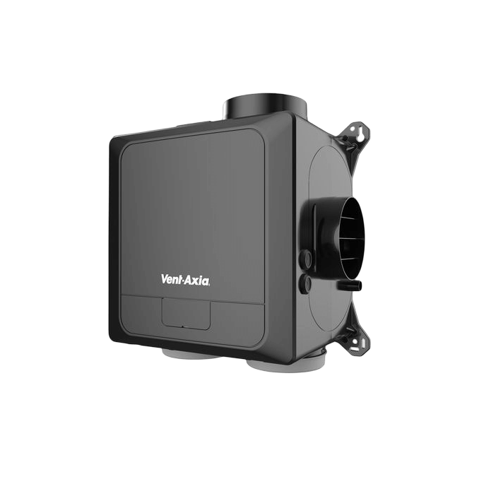 Vent-Axia Multihome woonhuisventilator - Basic BEP - 300 m3/h - Eurostekker  + draadloze RF bediening 
