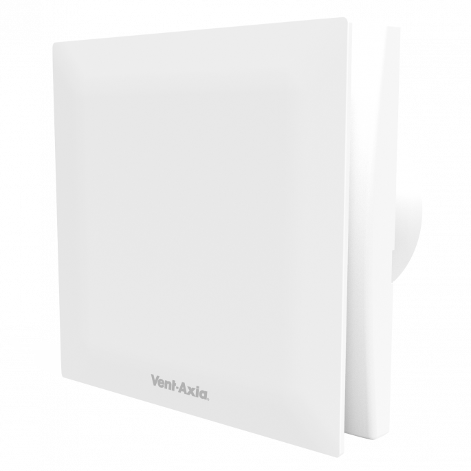 Vent-Axia MUTE badkamerventilator - timer & vochtsensor  - 77m3/h - Ø100mm
