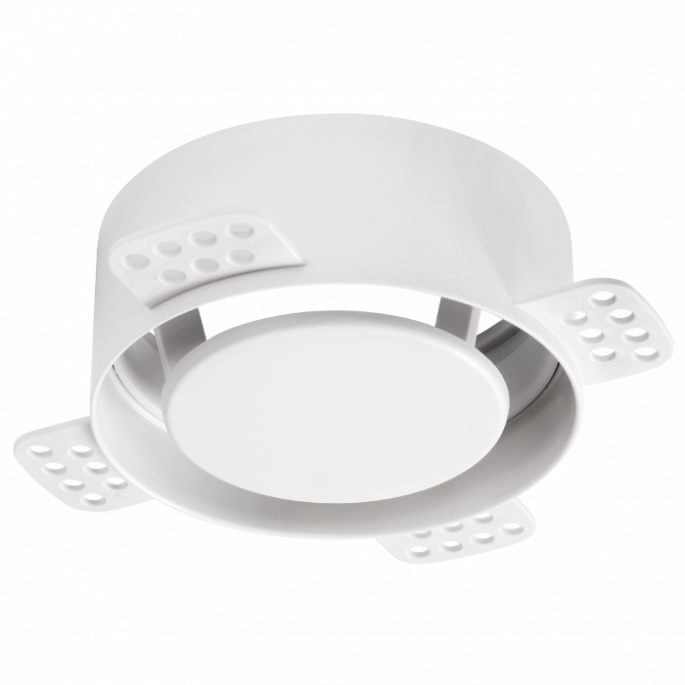 NoShow instucbaar designventiel 100mm - afvoer - WIT