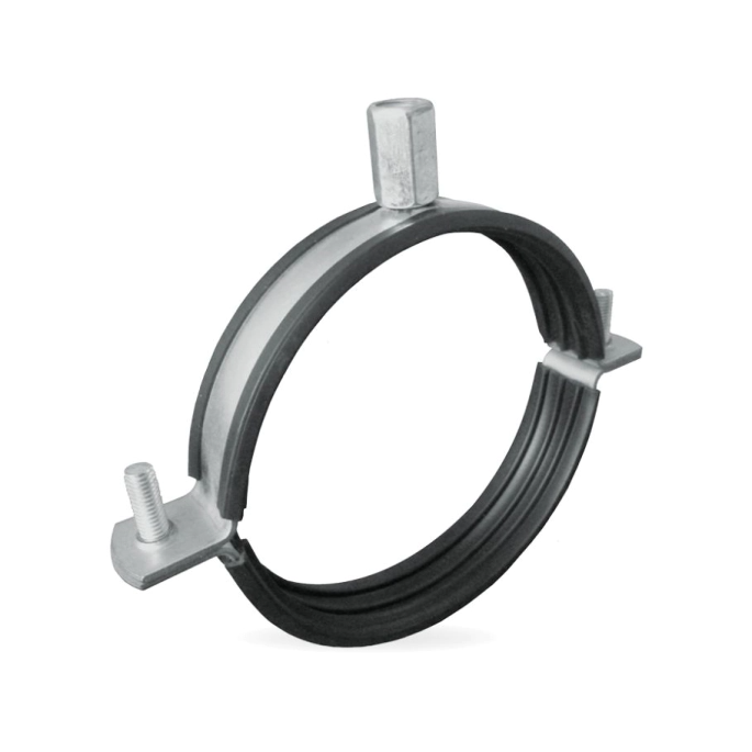 Ophangbeugel | diameter 300 mm | rubber inlage