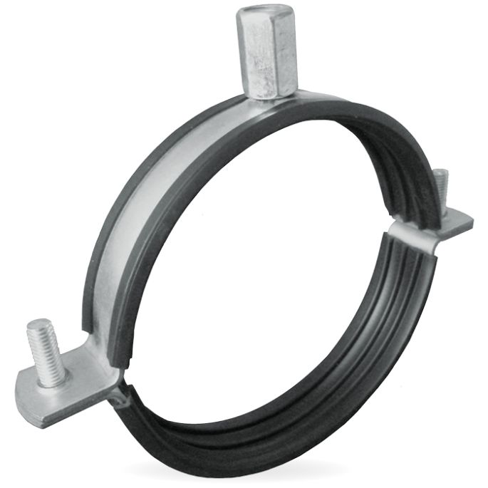 Ophangbeugel | diameter 180 mm | rubber inlage Ophangbeugel | diameter 180 mm | rubber inlage