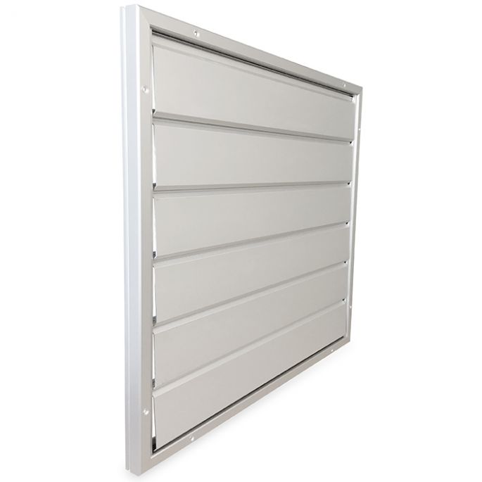 Overdrukrooster opbouw - 455 x 455mm - grote lamellen (12HD-4646AA) Overdrukrooster opbouw - 455 x 455mm - grote lamellen (12HD-4646AA)