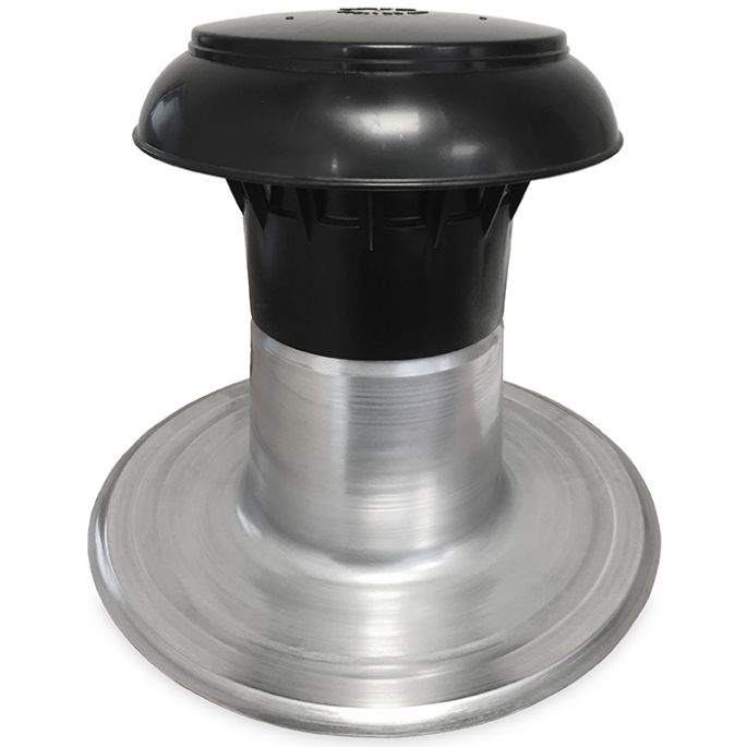 Platdak ontluchting dubbelwandig met kunststof kap Ø 110-125mm Platdak ontluchting dubbelwandig met kunststof kap Ø 110-125mm