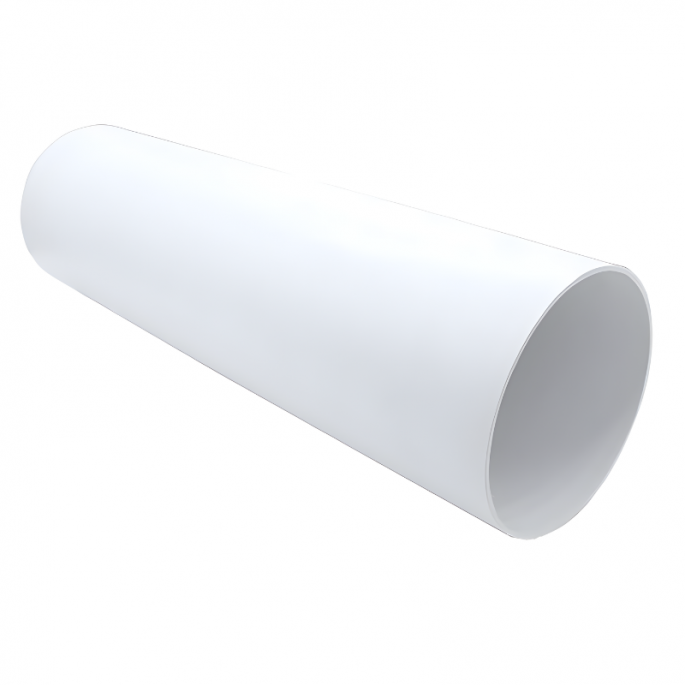 Kunststof ventilatiebuis rond Ø 150mm - Lengte 1 meter