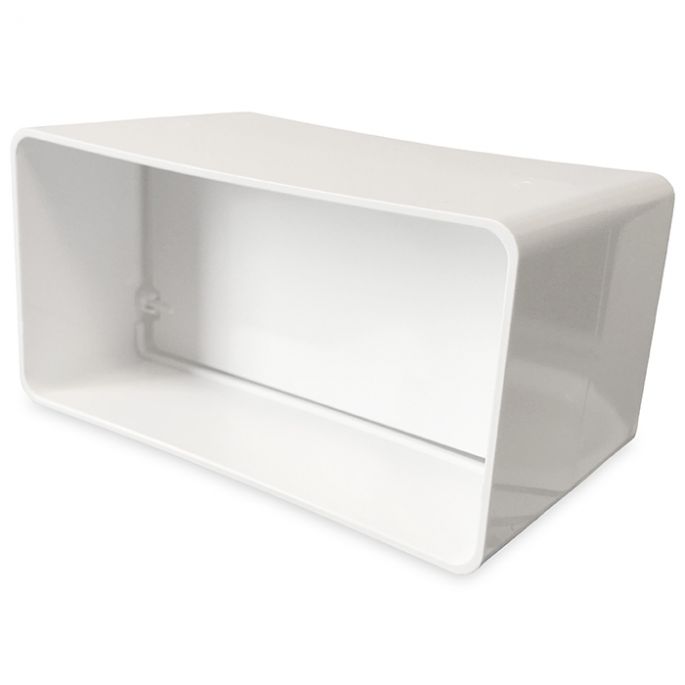 Kunststof terugslagklep voor kanaal 120 x 60mm