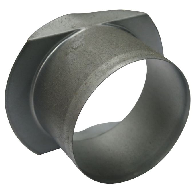 Ronde aftakking | 220 x 70 mm | diameter 80 mm