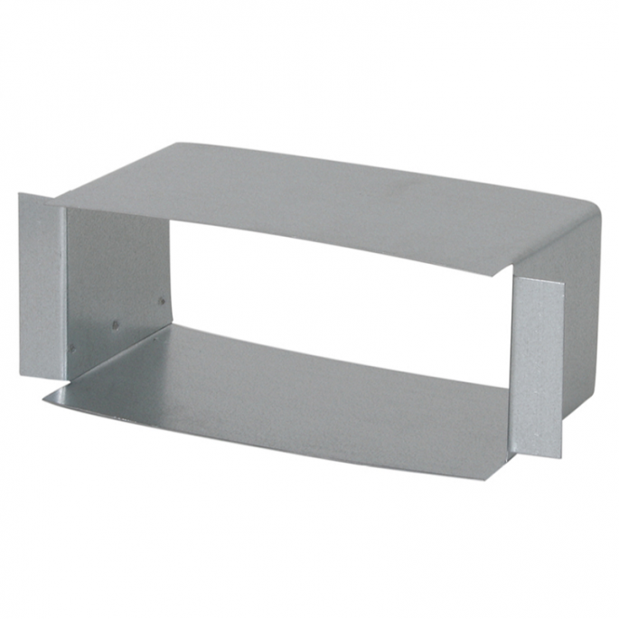 Rechthoekig zij-aansluitstuk | 170 x 70 mm