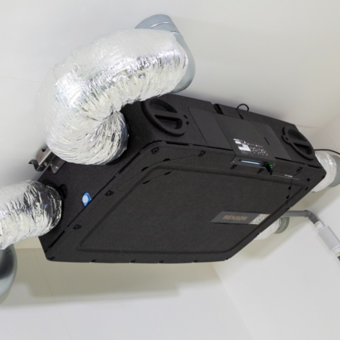 Renson Flux+ flat ERV 225 WTW unit - 225m3/h - met vocht,  CO2 en VOC sensoren & enthalpiewisselaar