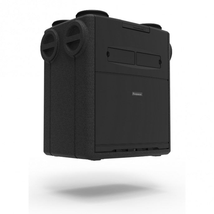Renson Flux GO Wall 330 | WTW unit | 330 m³/h | met vochtsensor