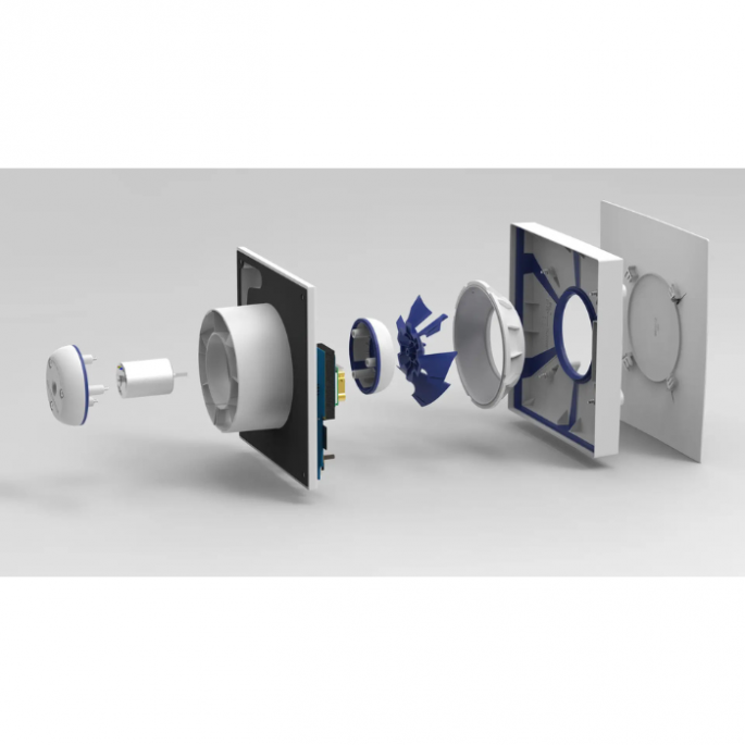 Renson Waves Badkamer/toilet ventilator - app gestuurd - geur, vocht en CO2 sensor - Ø 100/125mm Renson Waves Badkamer/toilet ventilator - app gestuurd - geur, vocht en CO2 sensor - Ø 100/125mm
