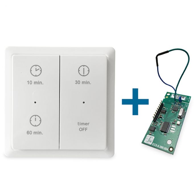 Zehnder Timer RF zender + RF ontvanger ComfoFan/CMFe Zehnder Timer RF zender + RF ontvanger ComfoFan/CMFe