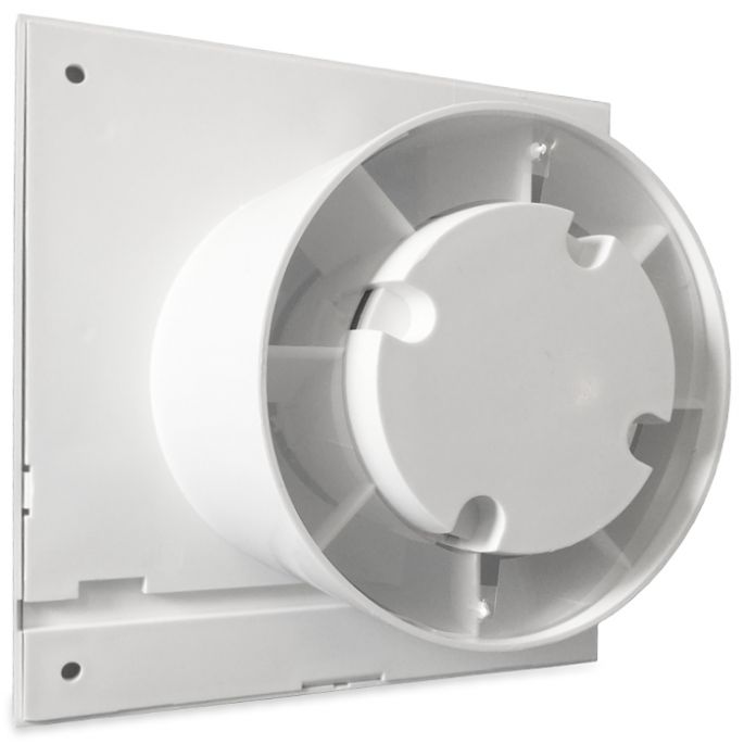 S&P badkamerventilator | SILENT100CRIZ | diameter 100 mm | met vertraagde start en timer