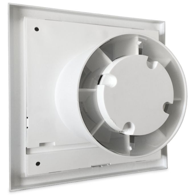 S&P design badkamerventilator | SILENTDES100CHZ | diameter 100 mm | met timer en vochtsensor