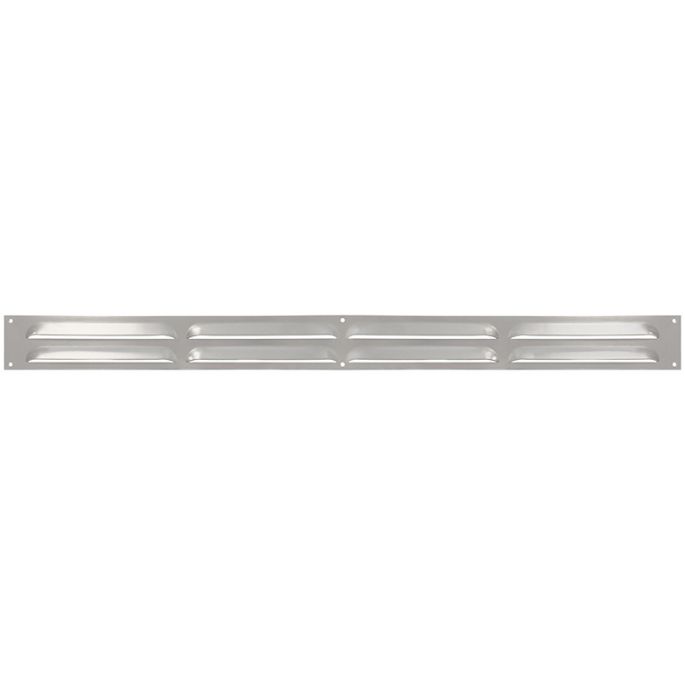 Aluminium schoepenrooster opbouw 500 x 40mm - ALU (1-5004A)