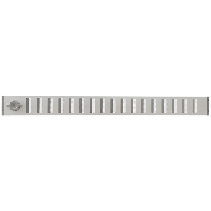 Aluminium afsluitbaar schuifrooster opbouw 1000 x 90mm - ALU (3-10009AA)