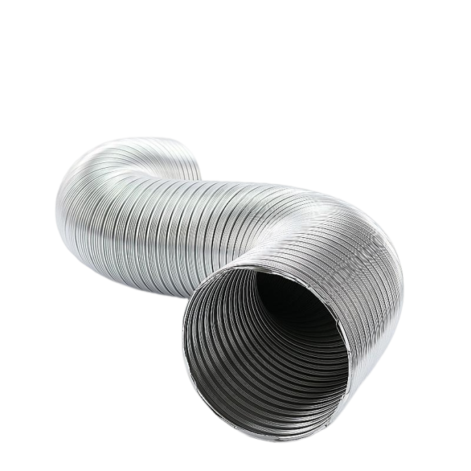 Semi-flexibele slang | aluminium | diameter 160 mm | lengte 3 meter Semi-flexibele slang | aluminium | diameter 160 mm | lengte 3 meter