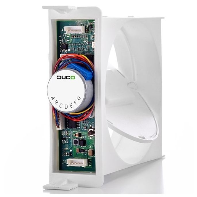 Duco sensorloze regelklep | 25 m³/h | geschikt voor berging en toilet | 0000-4165