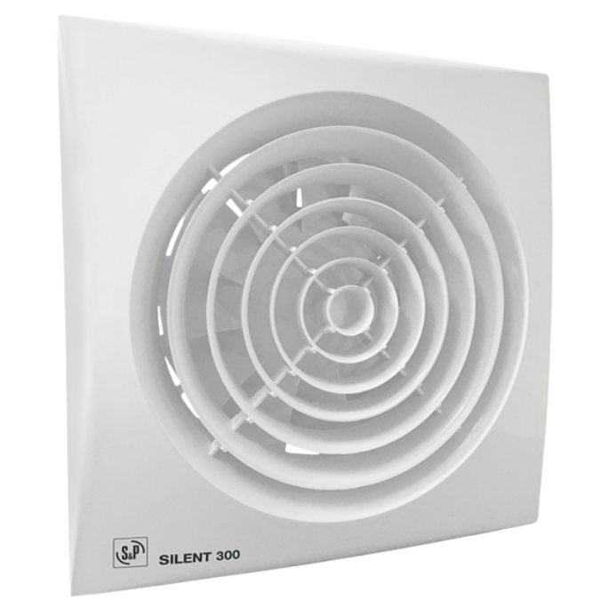 S&P badkamerventilator | SILENT300CHZ | diameter 150 mm | met timer en vochtsensor S&P badkamerventilator | SILENT300CHZ | diameter 150 mm | met timer en vochtsensor