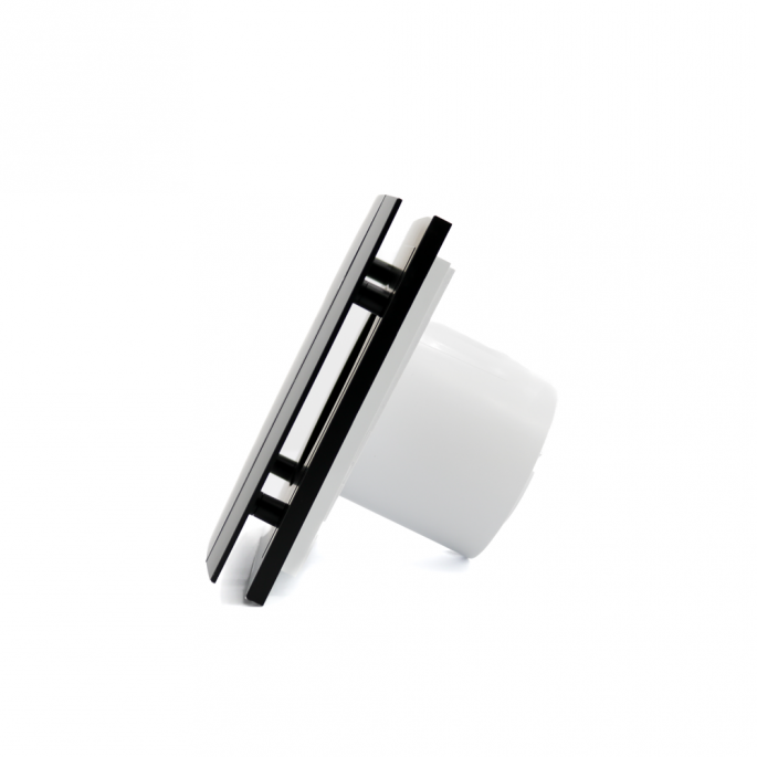 Design badkamerventilator Soler & Palau Silent (100CZ) - Ø 100mm - STANDAARD - Mat zwart