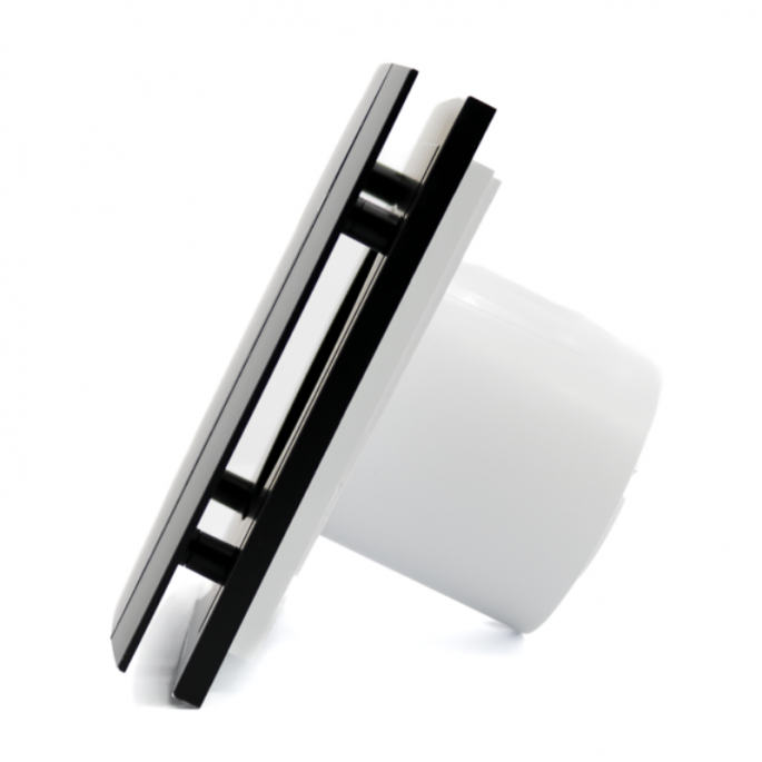 Design badkamerventilator Soler & Palau Silent (100CZ) - Ø 100mm - STANDAARD - Mat zwart Design badkamerventilator Soler & Palau Silent (100CZ) - Ø 100mm - STANDAARD - Mat zwart