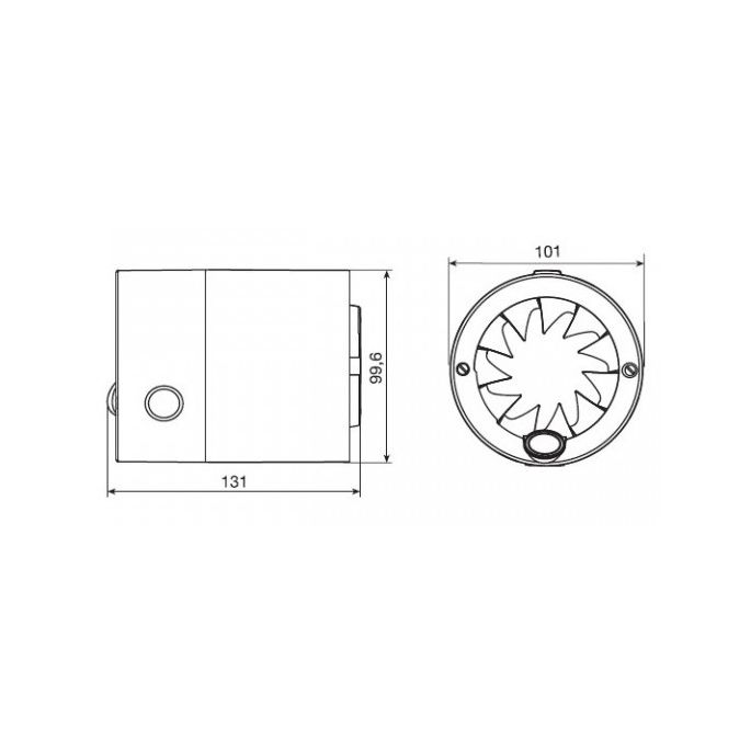 Soler & Palau Inschuif-buisventilator SILENTUBE - Ø 100mm