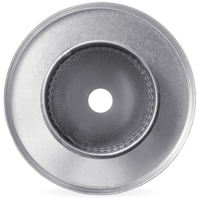 Starre geluidsdemper | diameter 125 mm | isolatie 50 mm | lengte 900 mm