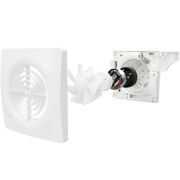 Vent-Axia Supra 125B badkamerventilator - standaard - 190 m3/h - Ø125mm Vent-Axia Supra 125B badkamerventilator - standaard - 190 m3/h - Ø125mm