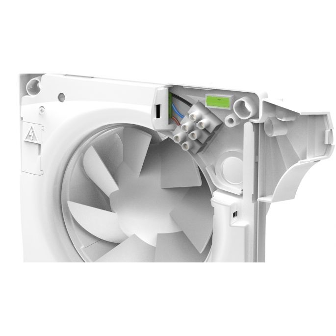 Vent-Axia Supra 100HT badkamerventilator - timer & vochtsensor - 97 m3/h - Ø100mm