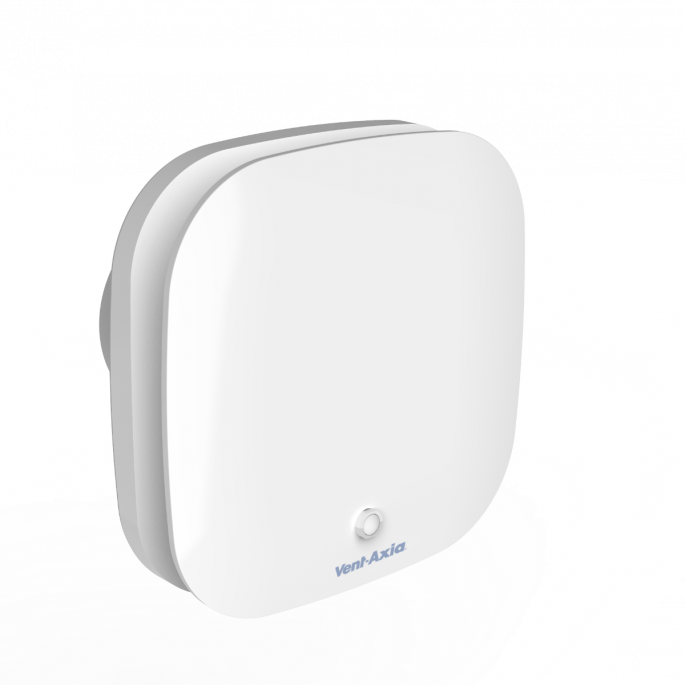 Vent-Axia Supra design 125HT badkamerventilator - Timer & Vochtsensor - 160 m3/h - Ø125mm Vent-Axia Supra design 125HT badkamerventilator - Timer & Vochtsensor - 160 m3/h - Ø125mm