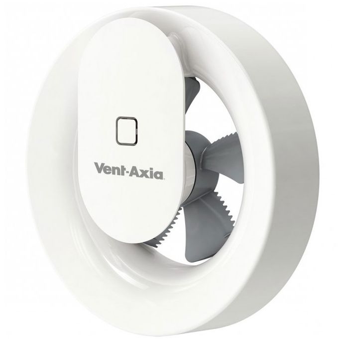 Vent-Axia badkamerventilator | SVARA | app-gestuurd met vocht-en-licht-sensor | diameter 100 mm | wit