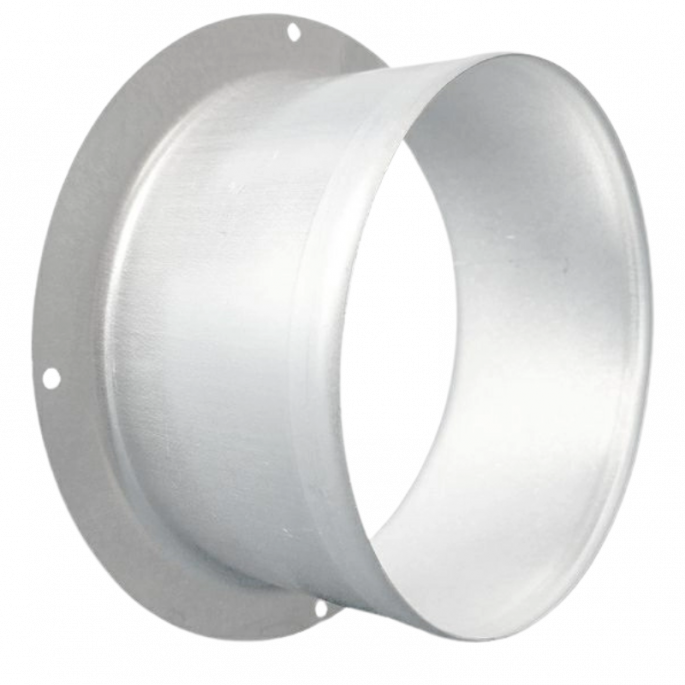 Toevoerventiel staal | diameter 125 mm | RAL 9016