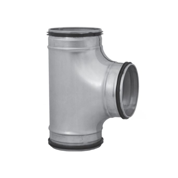 T-stuk °90 | diameter 315 mm | aftakking diameter 100 mm | SAFE